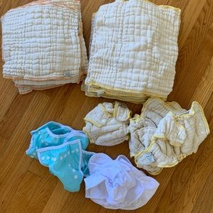 Organic cloth diapers